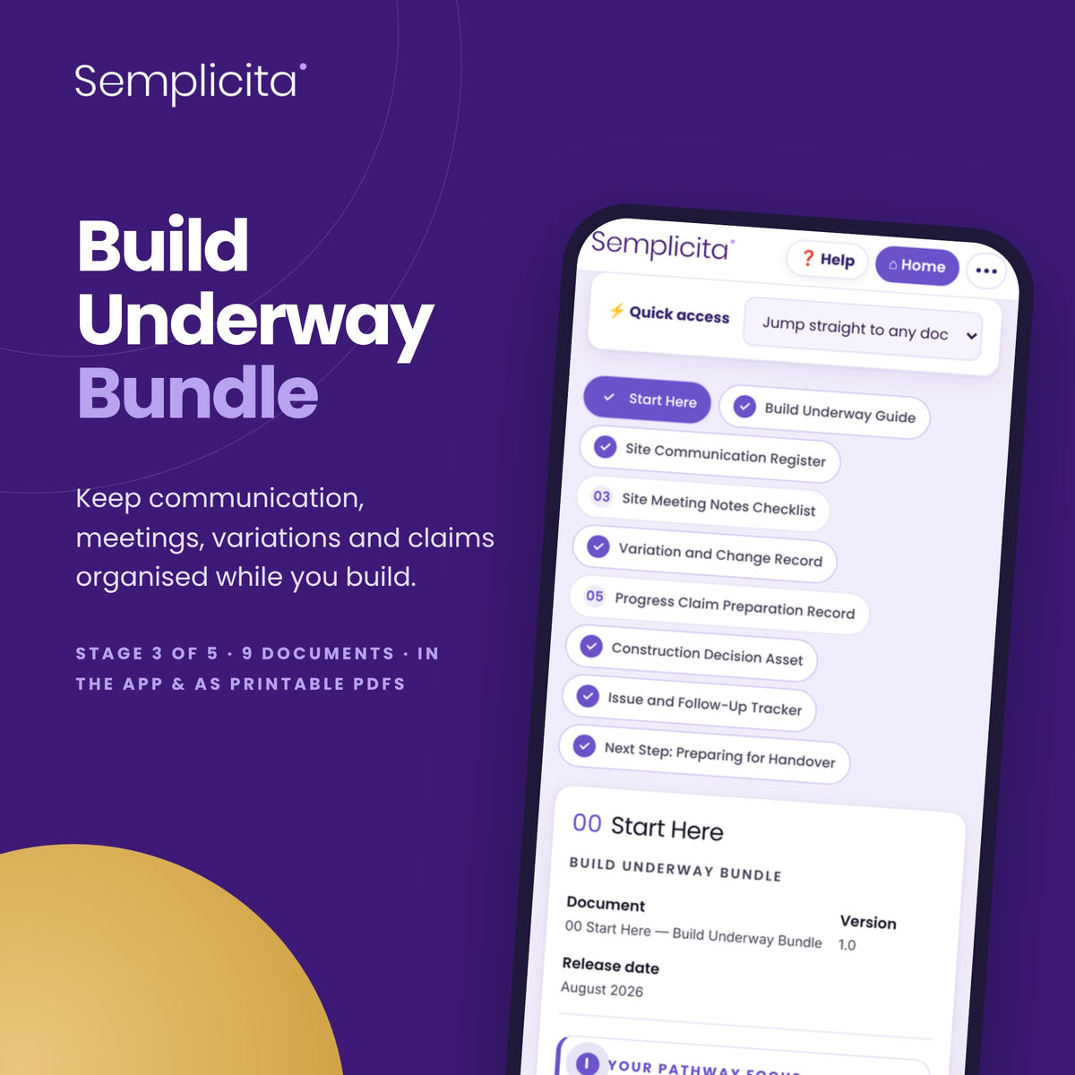Build Underway Bundle – Semplicita